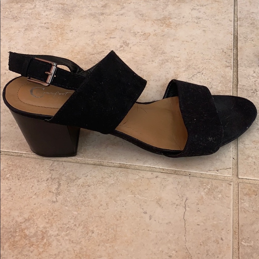Black heels